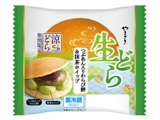 ヤマザキ 生どら つぶあん入りわらび餅&抹茶ホイップ
