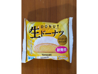 ヤマザキ 生ドーナツ カスタードホイップ