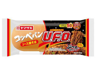 ヤマザキ コッペパン ソース焼そば 日清焼そばU.F.O監修