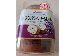 ヤマザキ レーズンバタークリームロール