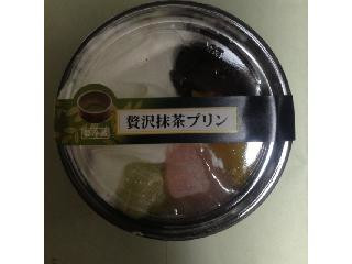 ヤマザキ 贅沢抹茶プリン