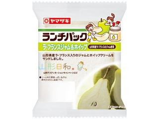 ヤマザキ ランチパック ラ・フランスジャム＆ホイップ 山形県産ラ・フランスのジャム使用 袋2個