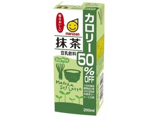 マルサン 豆乳飲料 抹茶 カロリー50%オフ