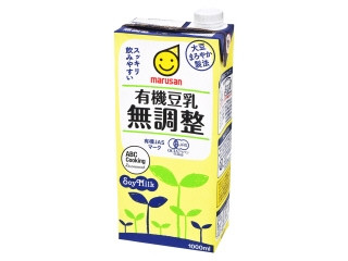 マルサン 有機豆乳 無調整 パック1000ml