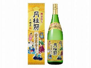 月桂冠 金の七福神めぐり 純金箔入 本醸造（月桂冠）お酒・ノン