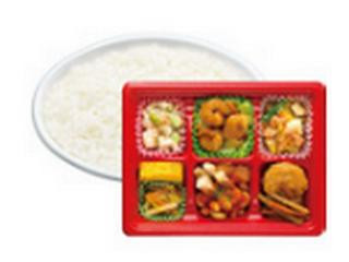 ほっともっと 六彩弁当 豚肉と大豆のチリトマト煮のみ