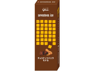 グリコ セブンティーンアイス チョコナッツバニラモナカ（江崎グリコ