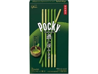 江崎グリコ - グリコ ポッキー 濃い深み抹茶 30箱 中評価】グリコ ポッキー 濃い深み抹茶 箱2袋(製造終了)の