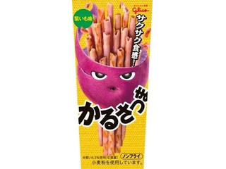 江崎グリコ かるさつま 紫いも味