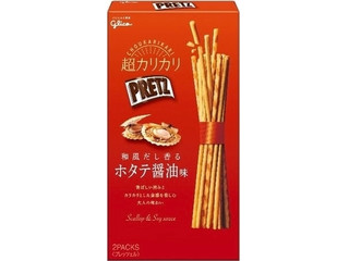 中評価】江崎グリコ 超カリカリプリッツ 和風だし香る ホタテ醤油味の
