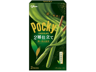 江崎グリコ ポッキー 2層仕立て 濃い渋み抹茶