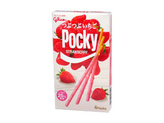 グリコ つぶつぶいちごポッキー 100箱 江崎グリコ つぶつぶいちごポッキー 2袋×10個（常温便