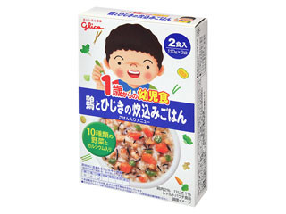 中評価】江崎グリコ 1歳からの幼児食 鶏とひじきの炊込みごはんの感想
