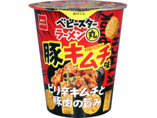 おやつカンパニー ベビースターラーメン丸 豚キムチ味