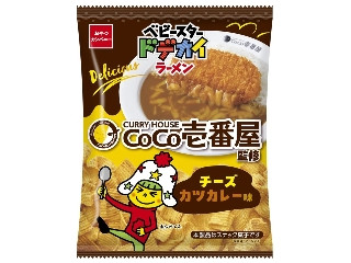 おやつカンパニー ベビースタードデカイラーメン CoCo壱番屋監修 チーズカツカレー味