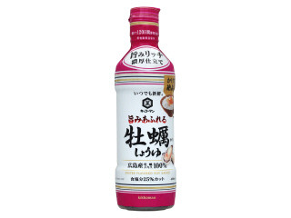 いつでも新鮮 旨みあふれる 牡蠣しょうゆ ボトル450ml