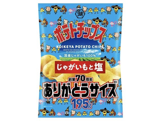 湖池屋 ポテトチップス じゃがいもと塩