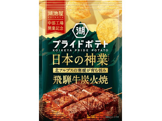 湖池屋 湖池屋プライドポテト 日本の神業 飛騨牛炭火焼（湖池屋）お