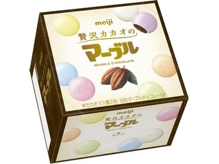明治 贅沢カカオのマーブル
