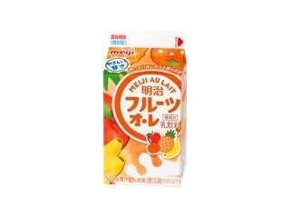 明治 フルーツオレ パック500ml(製造終了)のクチコミ・評価・商品情報