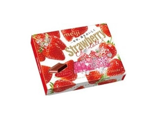 高評価】明治 ストロベリーチョコレート 箱28枚(製造終了)のクチコミ