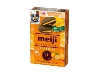 中評価】明治 リッチオレンジビスケット 箱6枚(製造終了)のクチコミ