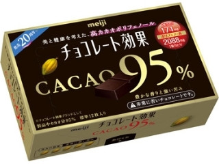 中評価】明治 チョコレート効果 カカオ95％の感想・クチコミ・商品