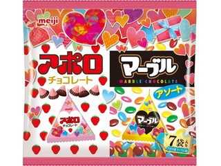 アポロ チョコレート & マーブル チョコレート セット 中評価】明治 アポロ・マーブルアソートの感想・クチコミ