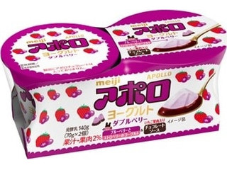 専用出品❣️✨️ストロベリーヨーグルト＆ダブルベリーミルクチョコ＆揚げ缶✨️❣️ 明治 アポロヨーグルト ダブルベリー（明治）クチコミ9件・評価3.6/7点