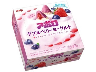 専用出品❣️✨️ストロベリーヨーグルト＆ダブルベリーミルクチョコ＆揚げ缶✨️❣️ 明治 大粒アポロ ダブルベリーヨーグルト（明治）クチコミ7件・評価5.2