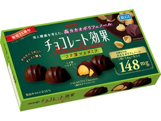 中評価】明治 チョコレート効果 カカオ72％ コク深マカダミアの感想