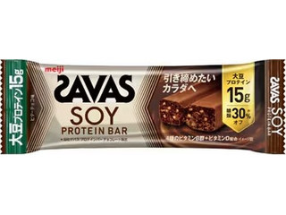 明治 ザバス ソイプロテインバー ビターチョコ味