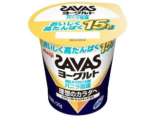 ザバス MILK PROTEIN ヨーグルト脂肪0 バニラ風味