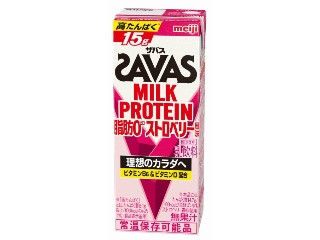 ザバス MILK PROTEIN 脂肪0 ストロベリー風味