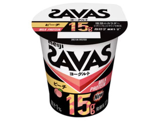 明治 ザバス MILK PROTEIN ヨーグルト 脂肪0 ピーチ