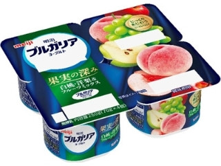 ブルガリアヨーグルト 果実の深み 白桃・洋梨＆フルーツミックス