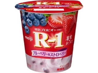 明治 プロビオヨーグルトR‐1 ブルーベリー＆ストロベリー