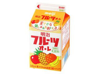 明治 フルーツオレ パック500ml(製造終了)のクチコミ・評価・商品情報