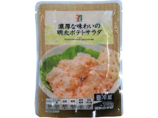 高評価 セブンプレミアム 明太ポテトサラダ 袋100g セブン アイ ホールディングス 発売日 18 9 24 のクチコミ 評価 値段 価格情報 もぐナビ
