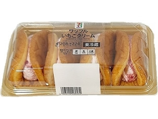 セブン＆アイ セブンプレミアム ワッフル いちごクリーム（セブン