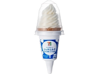 セブンプレミアム ワッフルコーン リッチミルク