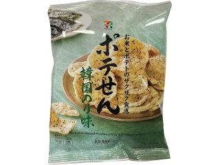 セブンプレミアム ポテせん 韓国のり味