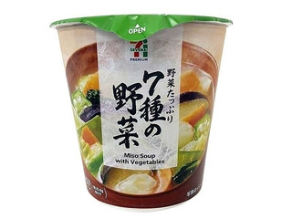 カップ麺　カップスープ　カップ味噌汁など セブン＆アイ セブンプレミアム みそ汁 7種の野菜（セブン＆アイ