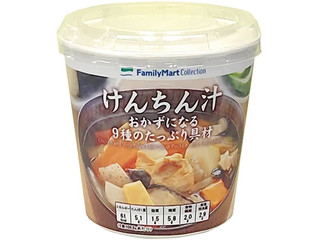 ファミリーマート FamilyMart collection けんちん汁 おかずになる9種のたっぷり具材