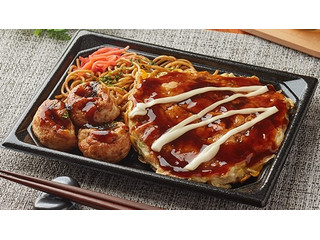 高評価】ファミリーマート 3点セット お好み焼・焼そば・たこ焼