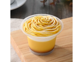 北海道かぼちゃのモンブランプリン