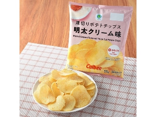 ファミリーマート 厚切りポテトチップス明太クリーム味