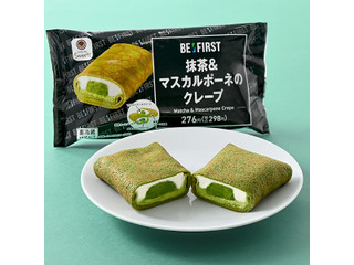 ファミリーマート ファミマルSweets BE:FIRST 抹茶&マスカルポーネのクレープ