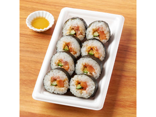 ファミリーマート ごま油で食べる!海鮮ユッケ巻
