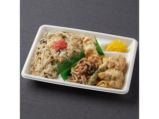 ファミリーマート 鶏天と高菜ごはん幕の内弁当